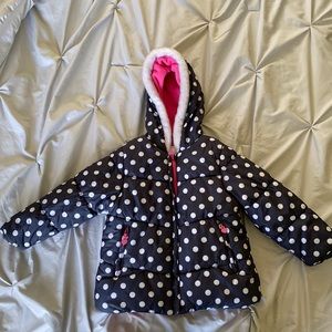 Girls size 5/6 Med carters puffy jacket